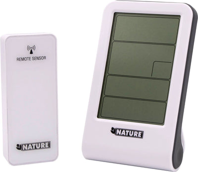 Nature Wetterstation Digital H14X8.5x3 cm Weiß
