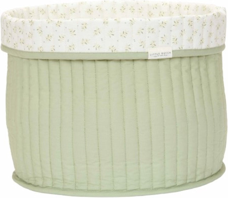 Little Dutch Aufbewahrungskorb groß – grün – Essentials – Blaubeerblätter