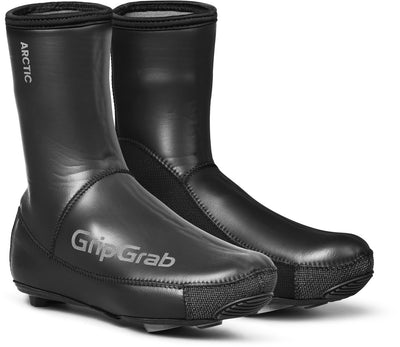 Gripgrab - Arctic 2 Waterproof Severe Winter Neopren-Radüberschuhe wasserdicht mit Fleecefutter - Schwarz - Unisex - Größe XXL (46 47)