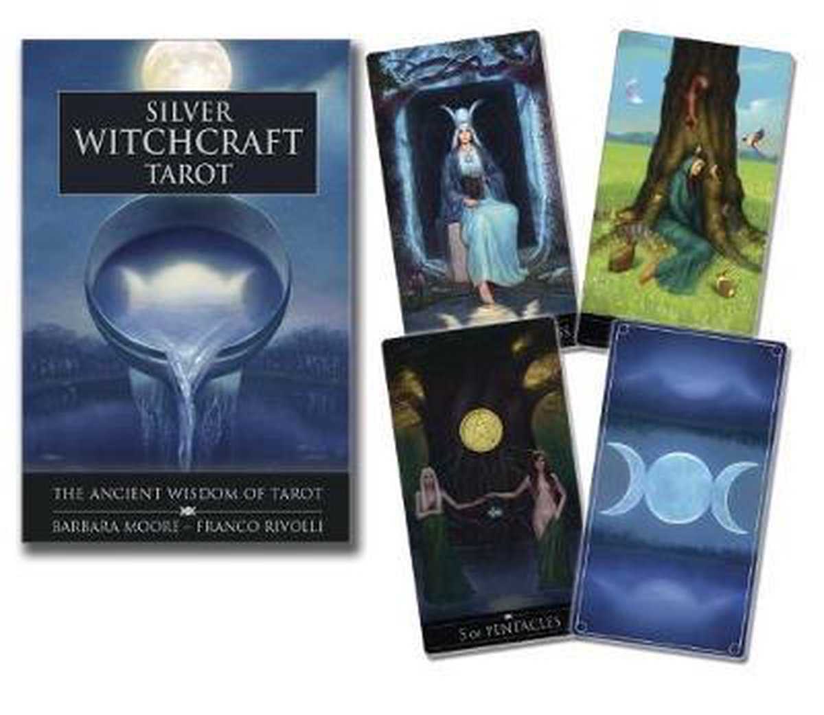Silbernes Hexerei-Tarot