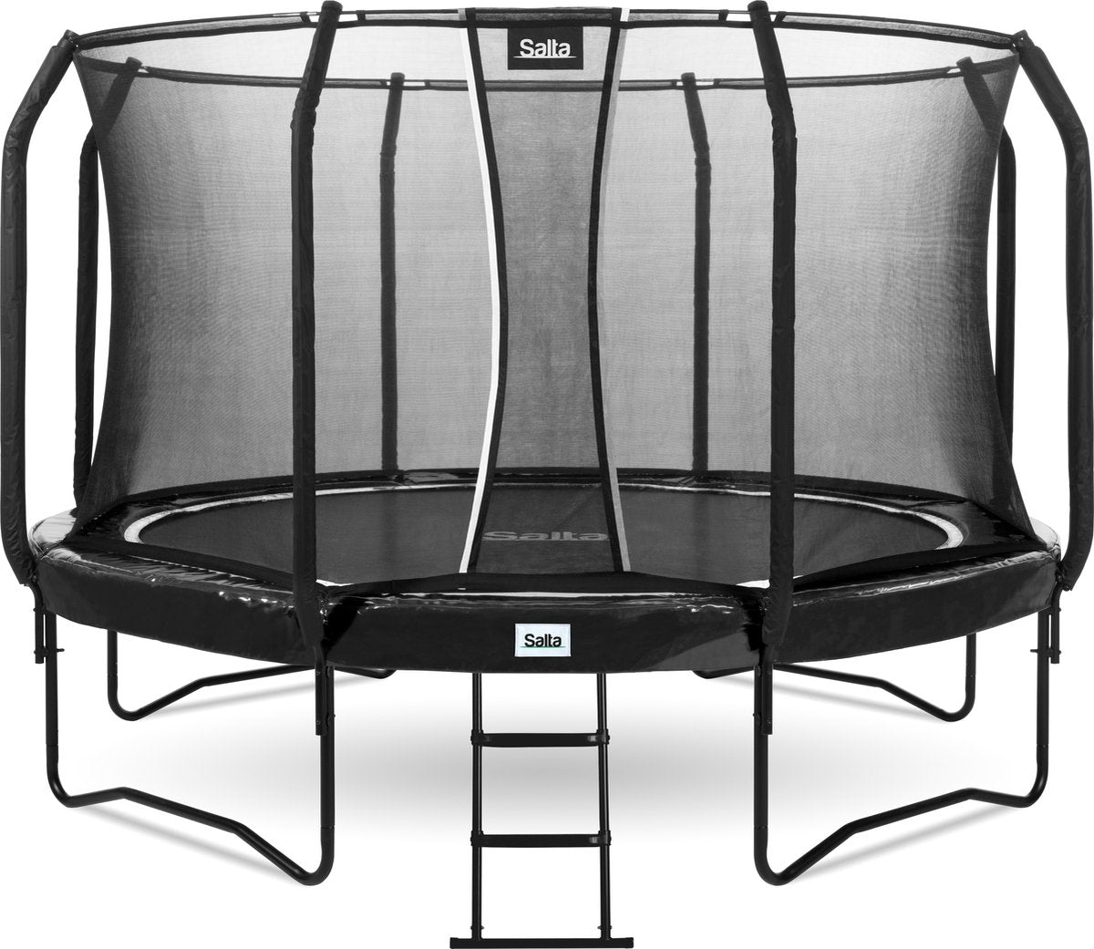Salta First Class - Trampolin mit Sicherheitsnetz und Leiter - ø 305 cm - Schwarz