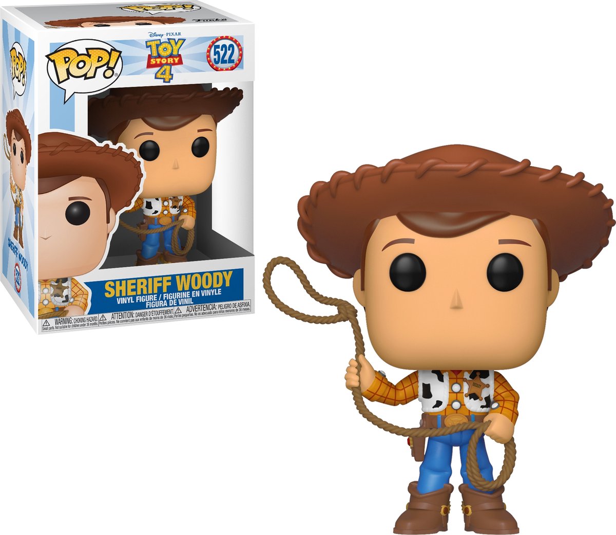 Funko Sheriff Woody #522 – Toy Story 4 – Pop!