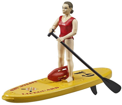 BRUDER BWWORLD Beach Guard mit SUP Board