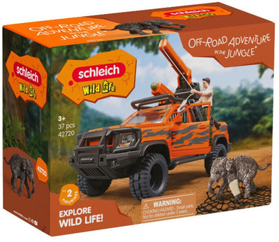 Schleich Wild Life Offroad-Abenteuer im Dschungel 42720