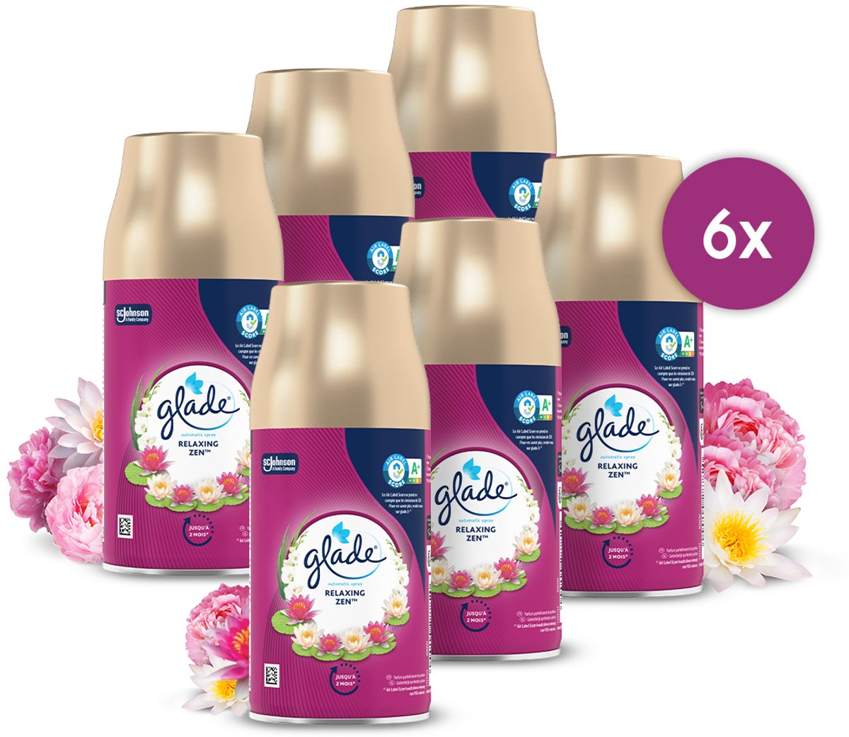 Glade Automatikspray – entspannende Zen-Nachfüllung