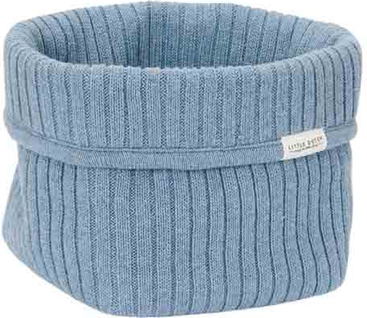 Little Dutch Wickelkorb klein – blau – Essentials