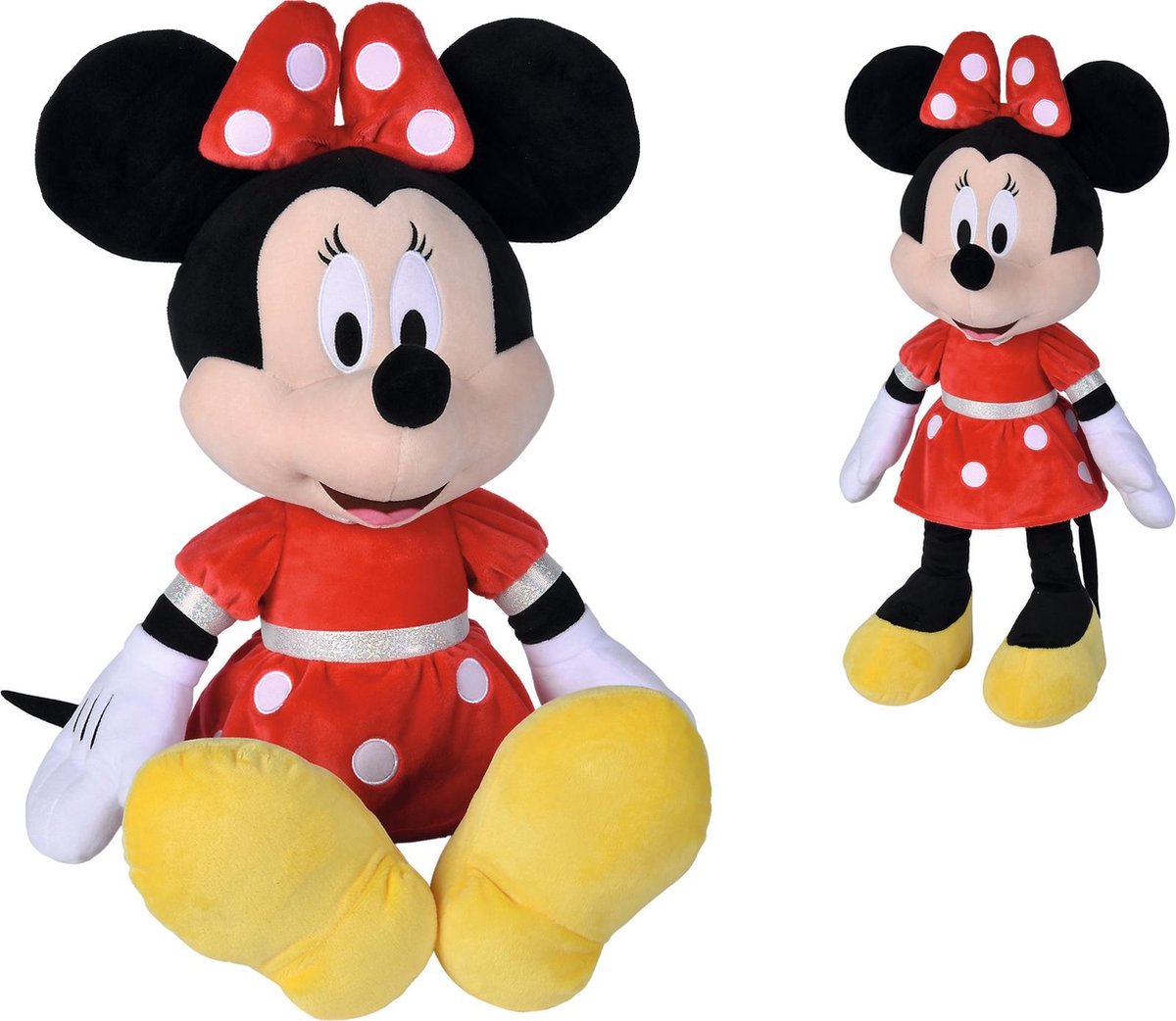 Simba Disney – Minnie rotes Kleid – 60 cm – Kuscheltier