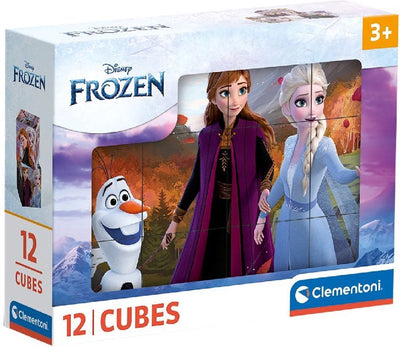 Clementoni Block Puzzle Frozen, 12st.