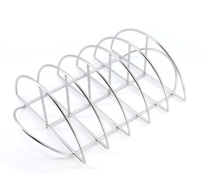 Grill Guru Spareribs-Rack Deluxe – Edelstahl – 40 cm – Spareribs-Rack für den Grill