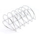Grill Guru Spareribs-Rack Deluxe – Edelstahl – 40 cm – Spareribs-Rack für den Grill