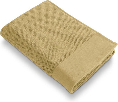 Walra Badetuch aus weicher Baumwolle Popcorn – Gelb – 70 x 140