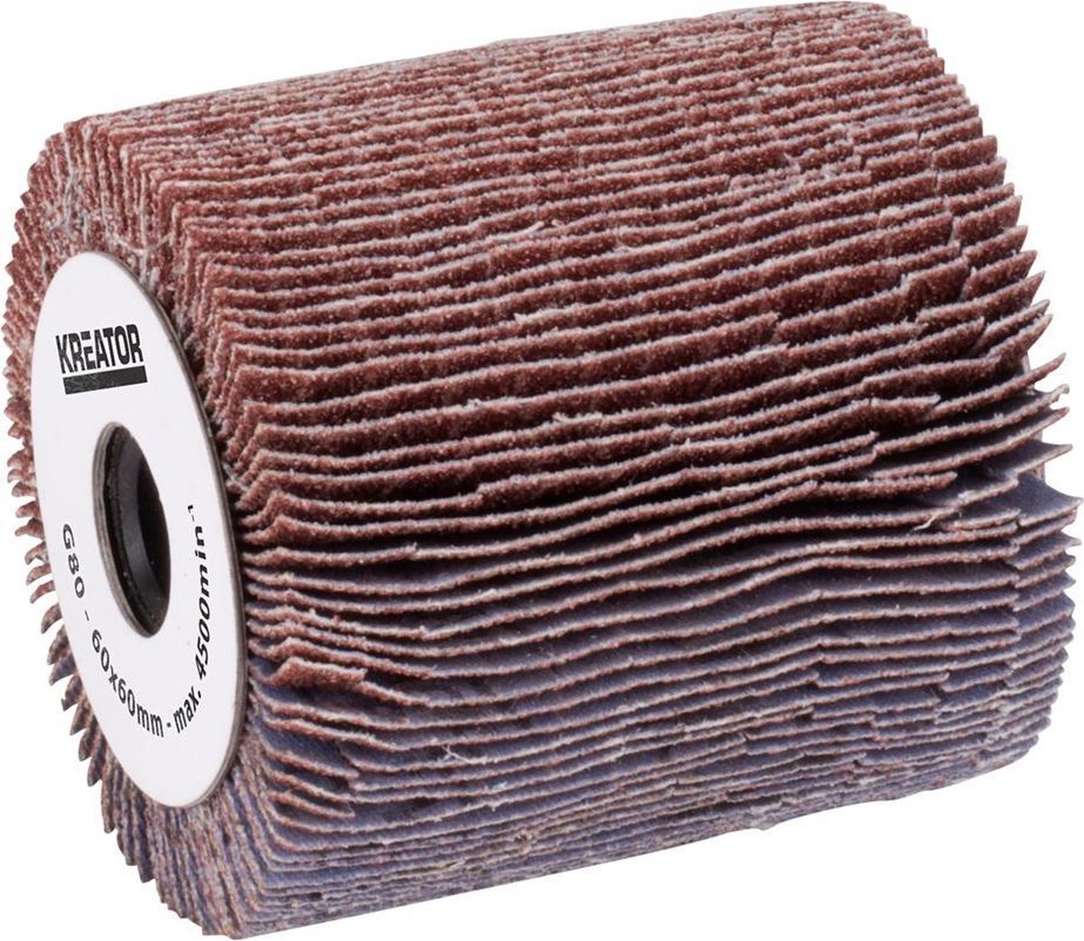 Kreator krt270211 Lamellenwalze – ø60 mm – Körnung: 80