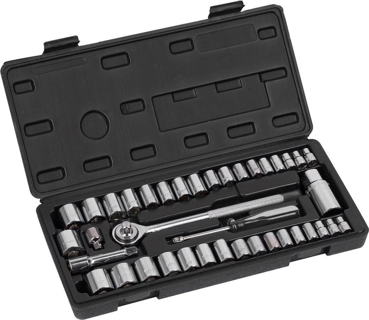 Kreator - Handwerkzeuge - krt500103 - Steckschlüsselsatz - 39-tlg.