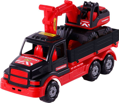 Cavallino Toys Cavallino Mammoet Torpedo Truck mit Bagger, 44,5 cm