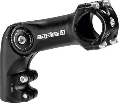 Front Mount Adjustable Ergotec Octopus A-Head 50 25.4 Schwarz