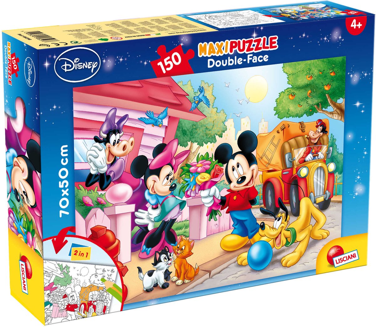 Lisciani Disney Puzzle DF Maxi Floor 150 Mickey Mouse