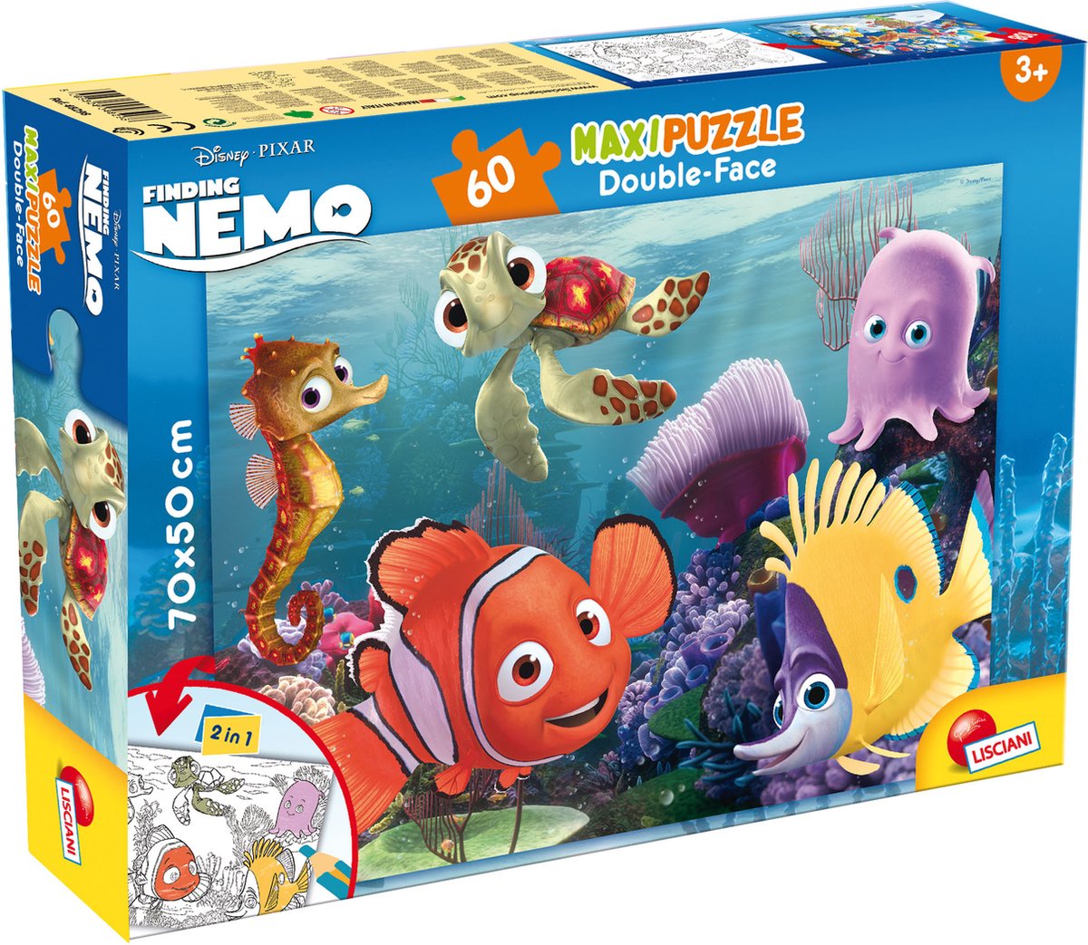 Lisciani Disney Puzzle DF Maxi Floor 60 Nemo