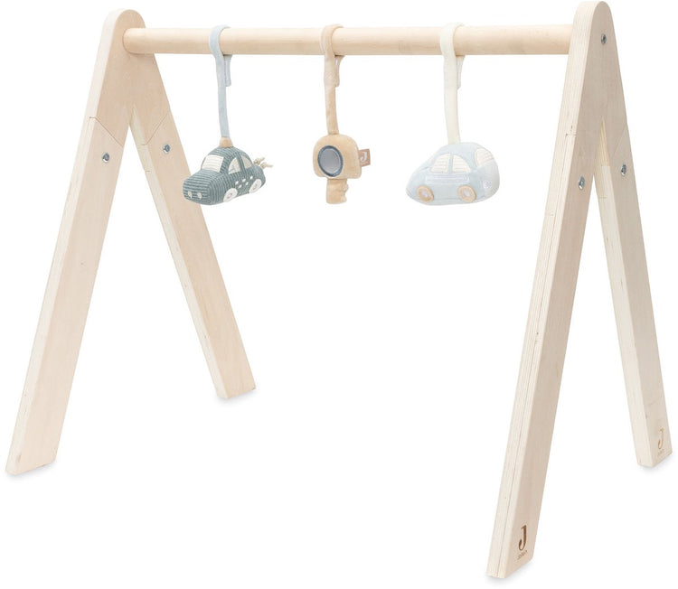 Jollein Baby-Fitnessspielzeug – Babyspielzeug-Kleiderbügel – Polyester – für unterwegs