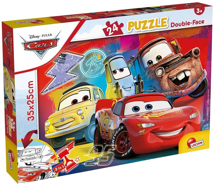 Lisciani Disney Puzzle DF M-Plus 24 Autos