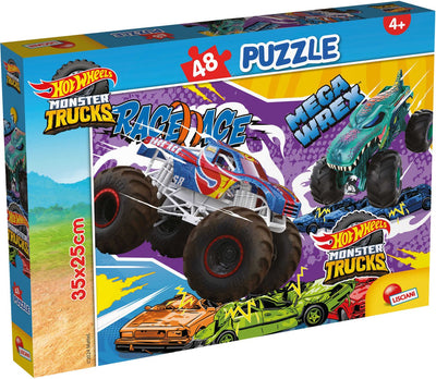 Lisciani Hot Wheels Puzzle M-Plus 48