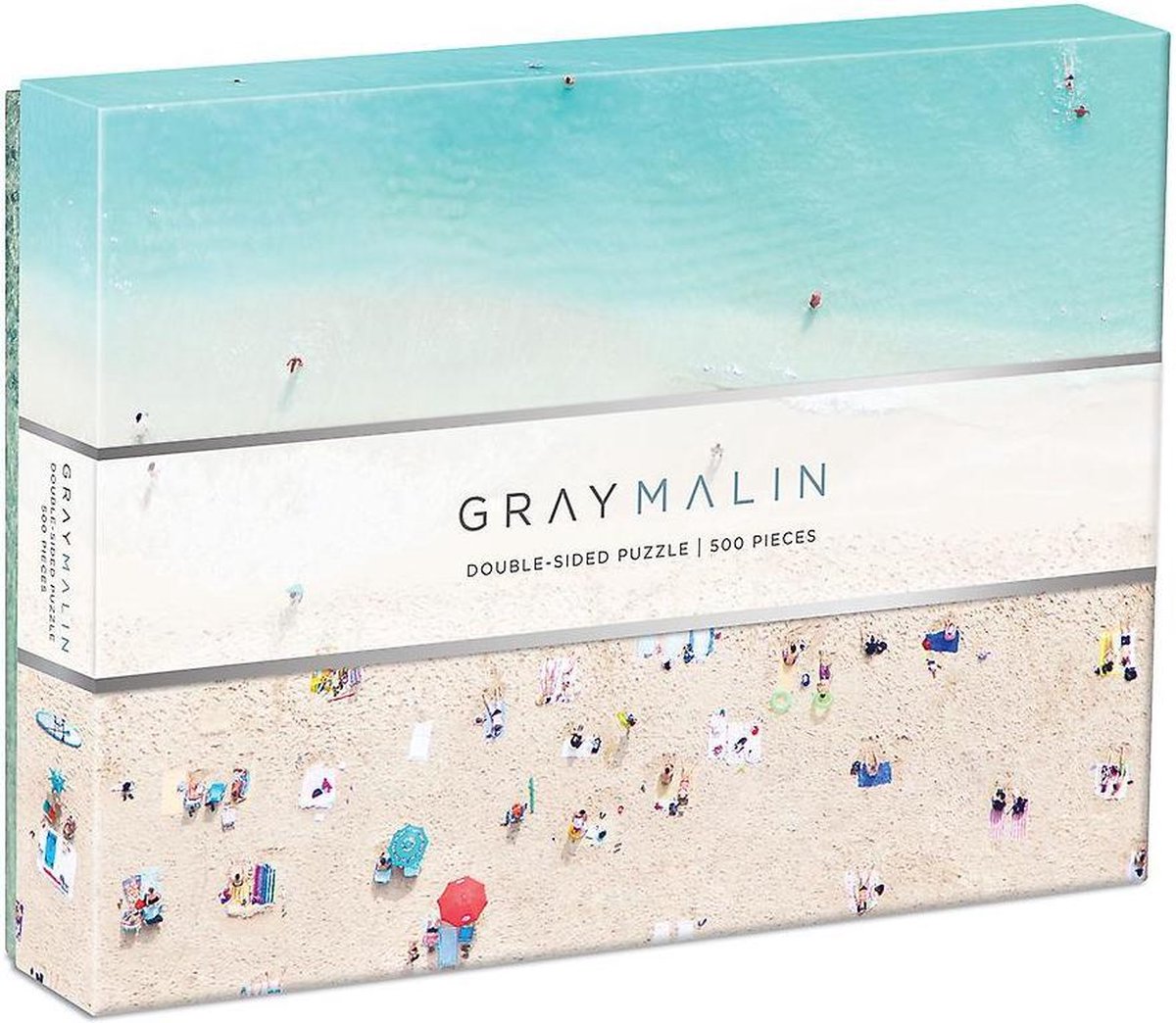 Galison Grey Malin Hawaii Beach 2-seitiges 500-teiliges Puzzle