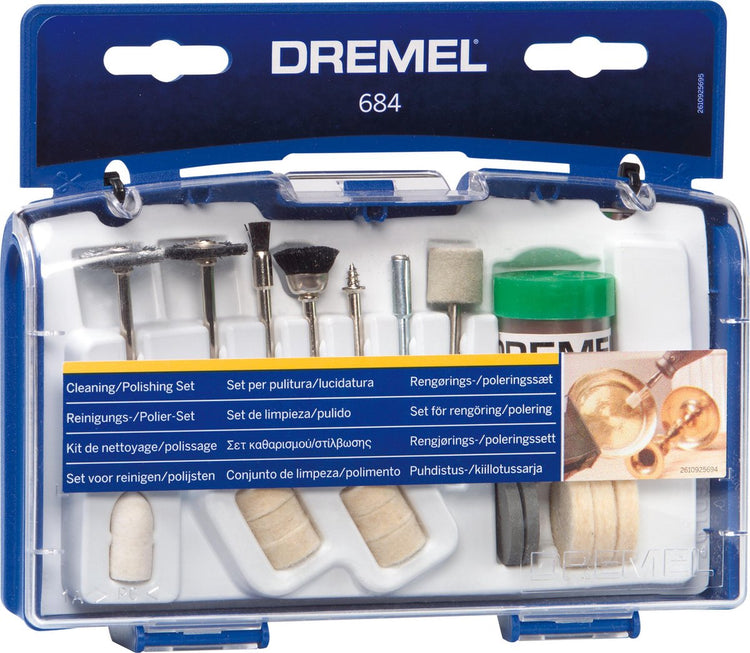 Dremel-Set zum Reinigen und Polieren – 684
