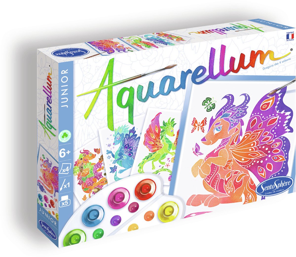Sentosphère aquarellum junior 4 Jahreszeiten Drachen