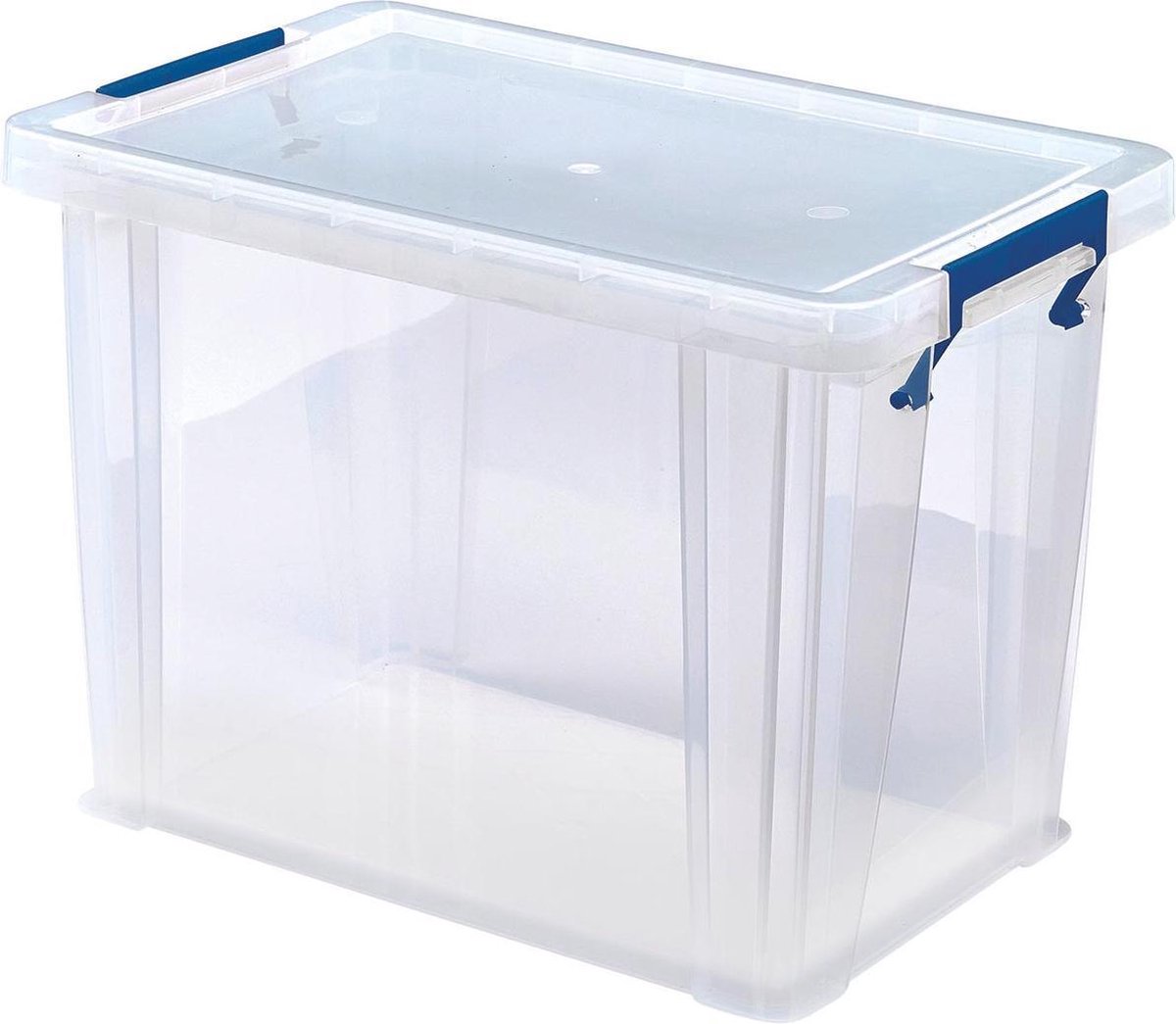 Bankers Box Prostore Kunststoff-Aufbewahrungsbox – mit Deckel – lebensmittelecht – 100 % recycelbar – 18,5 l