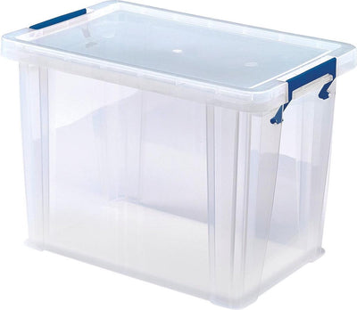 Bankers Box Prostore Kunststoff-Aufbewahrungsbox – mit Deckel – lebensmittelecht – 100 % recycelbar – 18,5 l