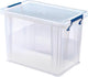 Bankers Box Prostore Kunststoff-Aufbewahrungsbox – mit Deckel – lebensmittelecht – 100 % recycelbar – 18,5 l