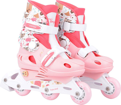 Tempish Baby Skate Set Wild Inline Skates – Mädchen – Pink – Größe 26-29