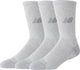 New Balance Active Crew Socken 3er-Pack Unisex-Sportsocken – Athletic Grey