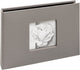 Walther ma-349-x – Mini-Einsteckalbum – Größe 17 x 12 cm – 12 Fotos 10 x 15 cm – grau