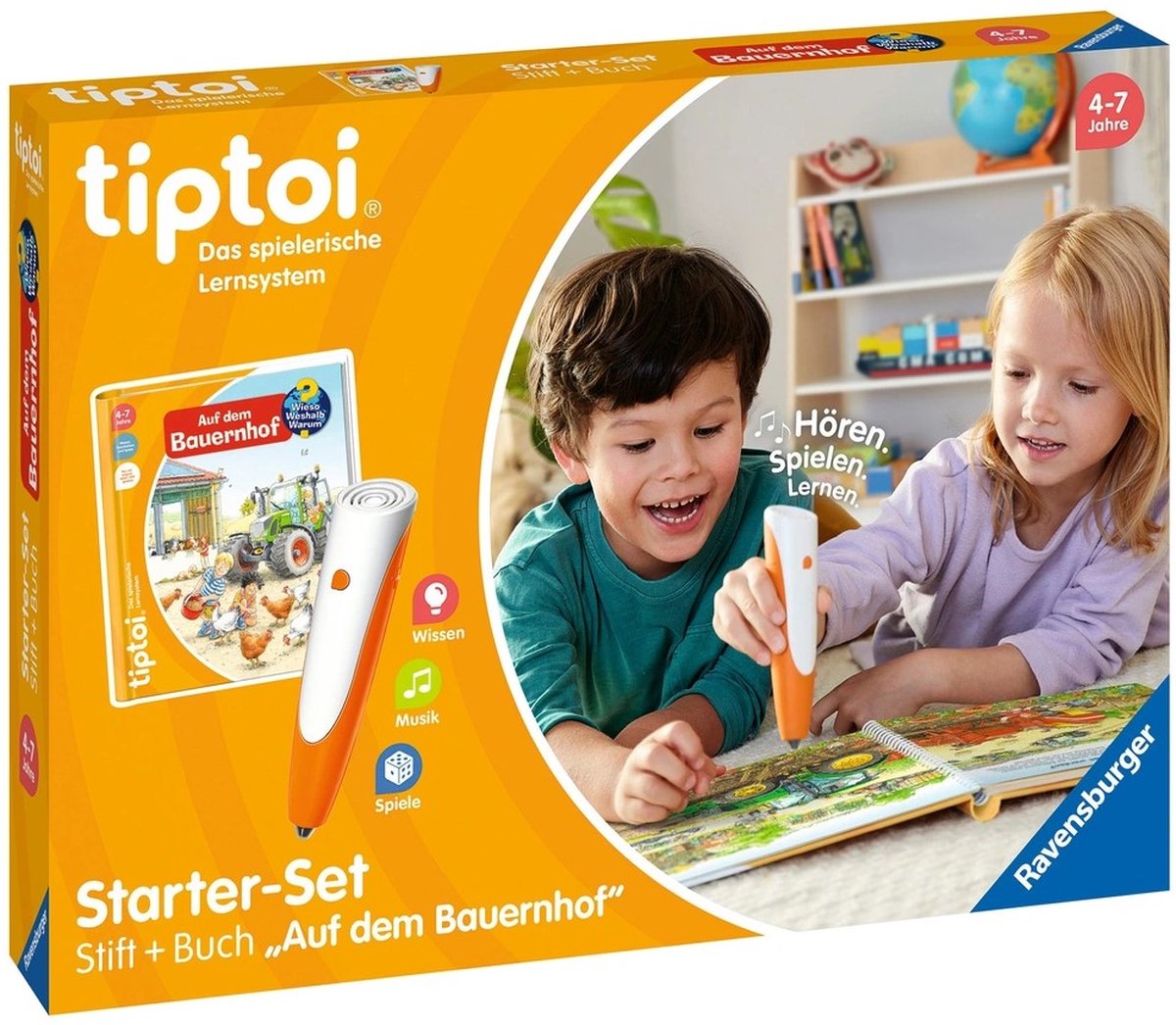 Tiptoi Rav Starterset Pin und Bauer 00114