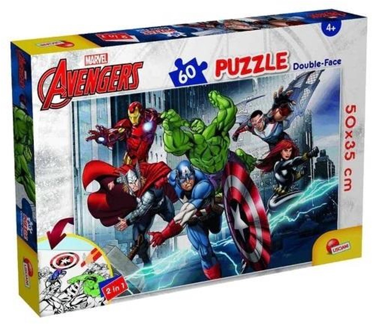 Lisciani Marvel Puzzle DF plus 60 Rächer