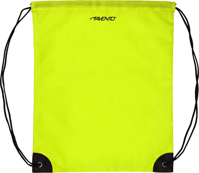 Avento Rucksack mit Kordelzug – fluoreszierendes Gelb