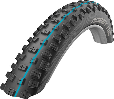 Schwalbe Faltreifen Nobby Nic Super Trail 27,5 x 2,60 65-584 mm – Schwarz