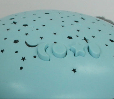 Jamara Dreamy Elephant Night Lampe 32 cm graublau