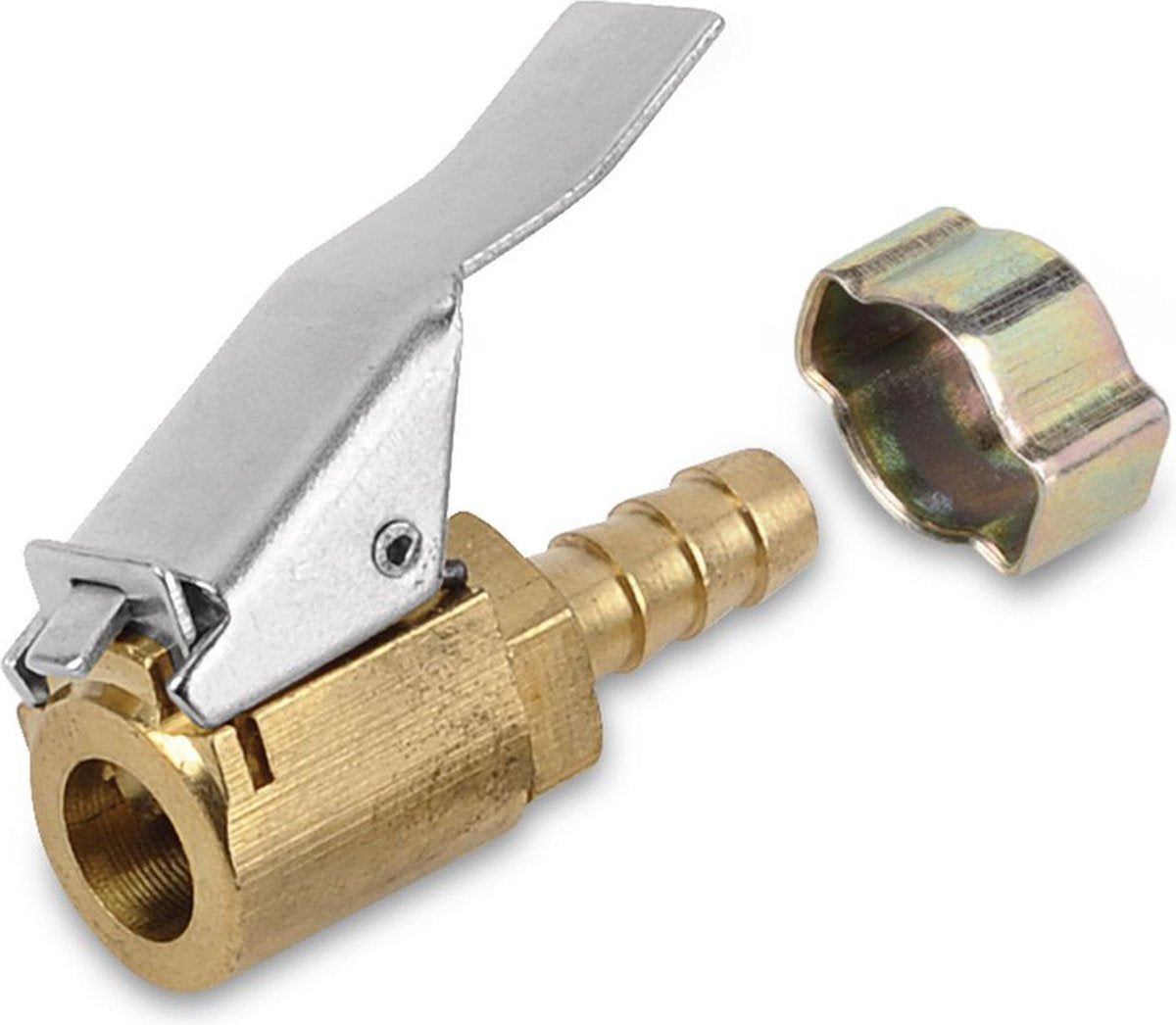 Powerplus powair0262 Reifenpumpennippel mit Sicherungsring | für Kompressoren