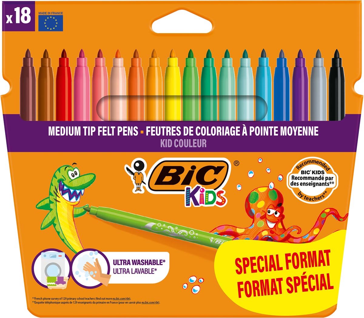 Bic Kids Farbfilzstifte 18 Stück