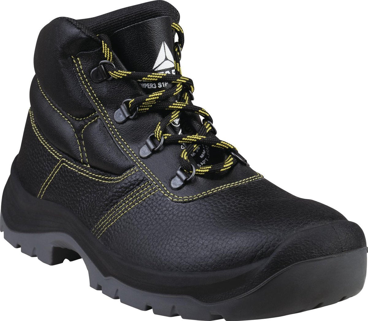 Delta Plus Benelux Delta Plus hoher Arbeitsschuh Jumper3 S1P Schwarz – Größe 43