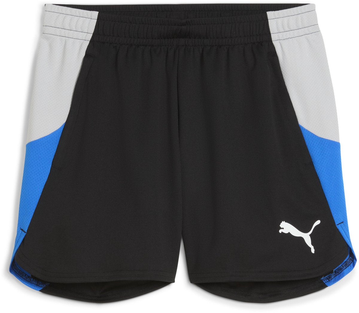 Puma individualblaze Shorts Damen Sporthose - Schwarz-Cool Light Grey-Racing Blue