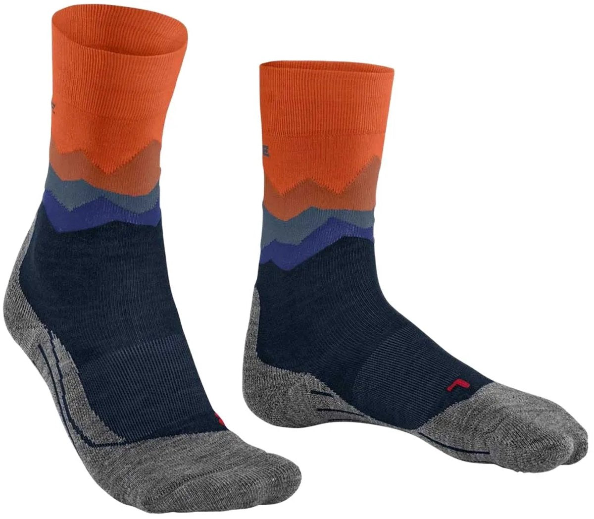Falke TK2 Anti-Blister Wandersocken aus dickem Woll-Funktionsmaterial Herren blau - Größe 46-48