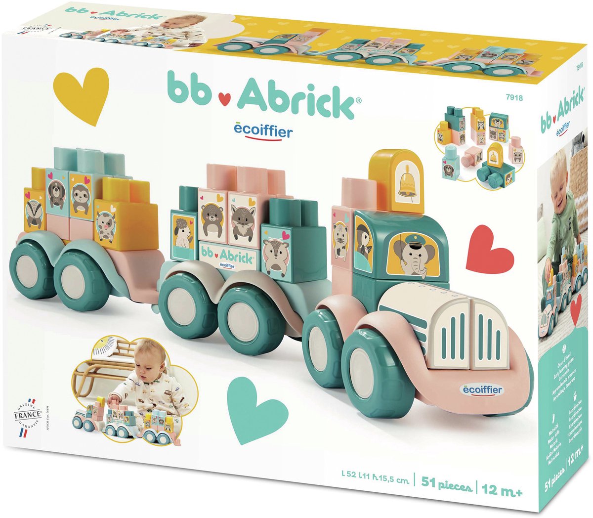 Abrick Zoo mit Bausteinen, 51DLG.