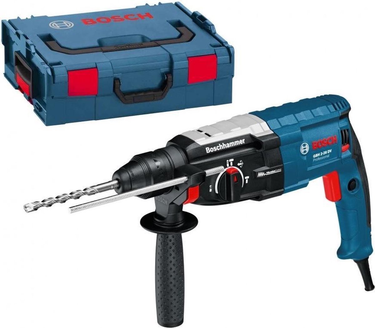 Bosch Bohrhammer GBH 2-28 (Tiefenanschlag 210 mm, Handgriff)