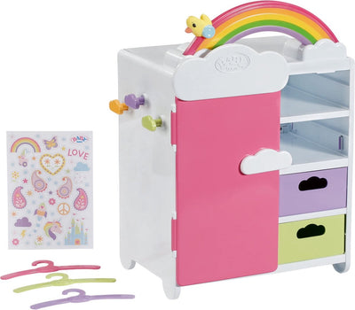 Baby Born Regenbogen-Garderobe