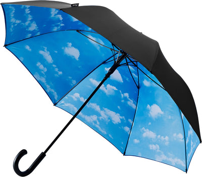 Falcone - Regenschirm - ø 120 cm - Automatik - winddicht - Himmelswolken