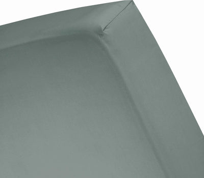 Cinderella-Jersey-Spannbettlaken – 1 Person – Baumwolle – weich – 70 x 200 cm – bis 25 cm – grün