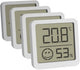Tfa Dostmann 4er-Pack 30.5053.02.04 Thermo- und Hygrometer weiß