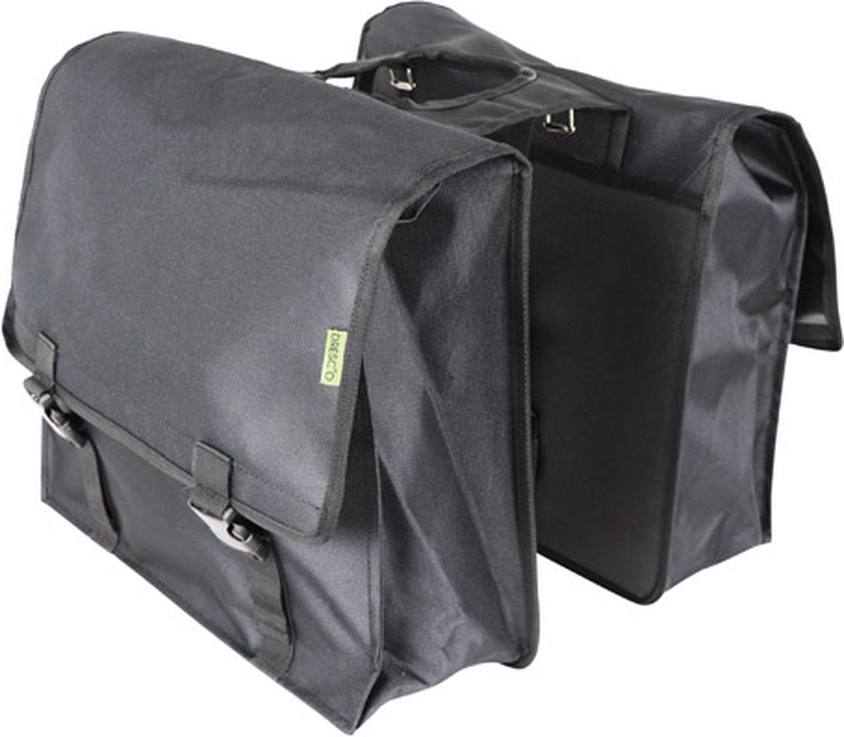 Dresco Super Shopper Doppelfahrradbeutel 50 Liter Nylon Schwarz